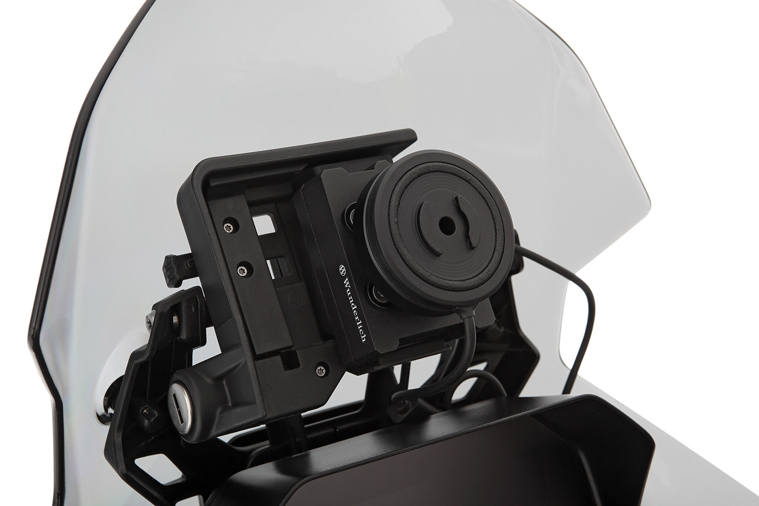 Wunderlich USB Charging Box with Peak Design Mount | Black | BMW R nineT -   Pyramid Motorcycle Accessories