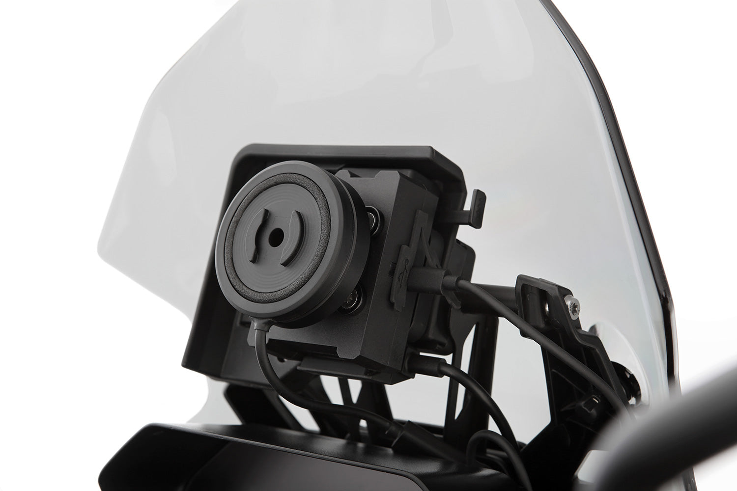 Wunderlich USB Charging Box with Peak Design Mount | Black | BMW R nineT -   Pyramid Motorcycle Accessories