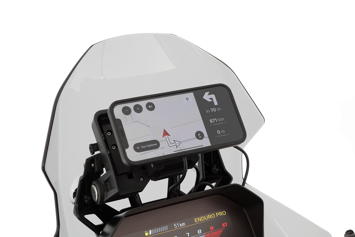 Wunderlich USB Charging Box with Peak Design Mount | Black | BMW R nineT -   Pyramid Motorcycle Accessories