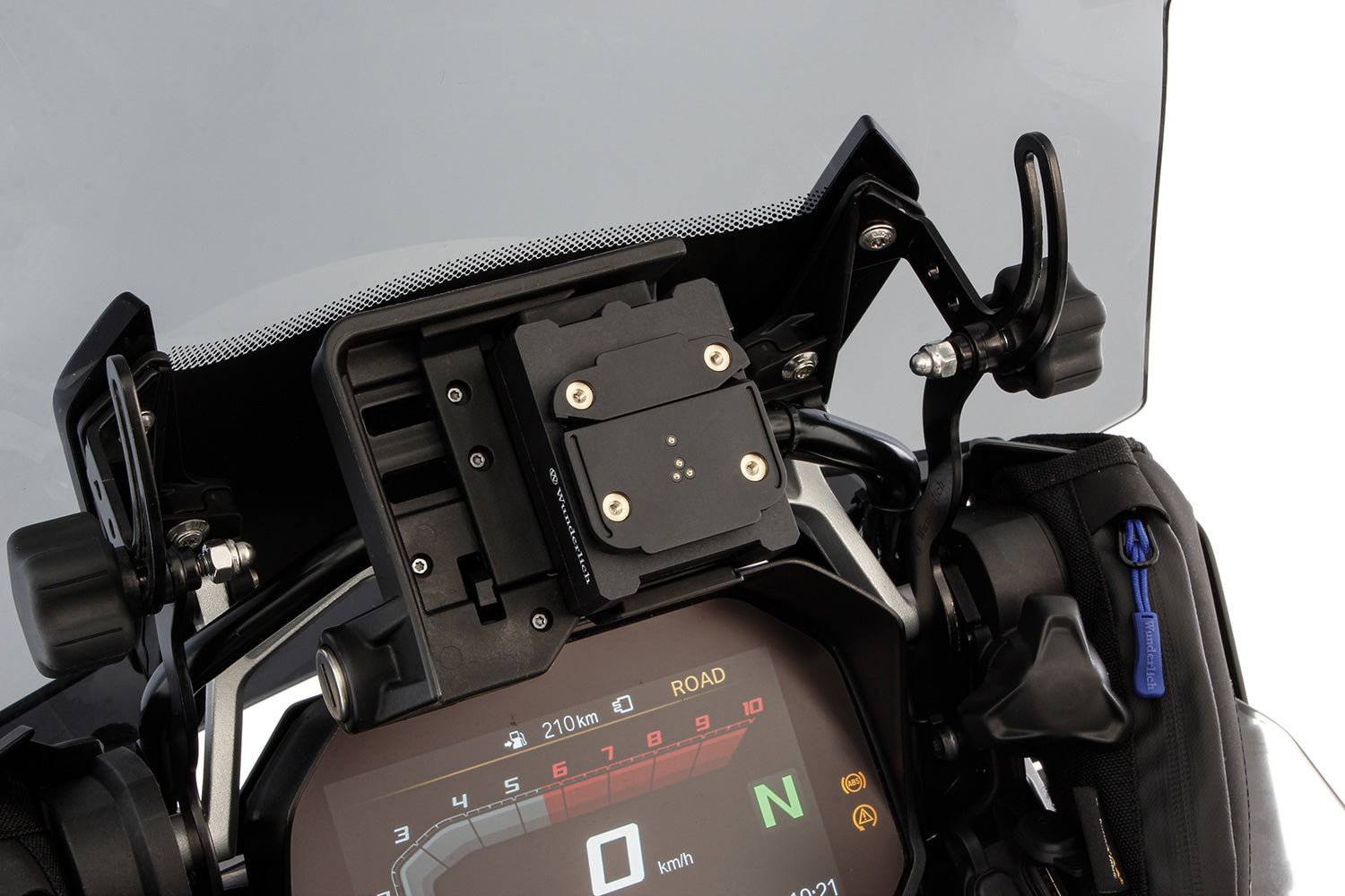 Wunderlich Navigation Adapter for Garmin and TomTom on BMW Navigator Preparation | Black -   Pyramid Motorcycle Accessories
