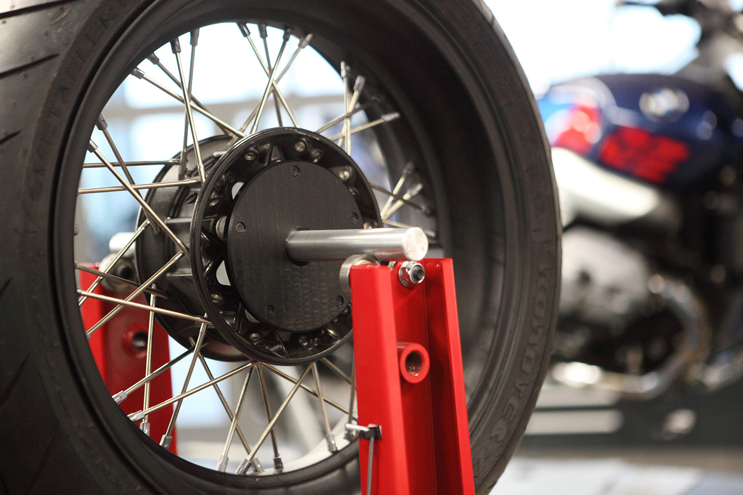 Wunderlich Kite Rim Kit 17 Inches Set | Black-Blue | BMW R 1200 GS -   Pyramid Motorcycle Accessories