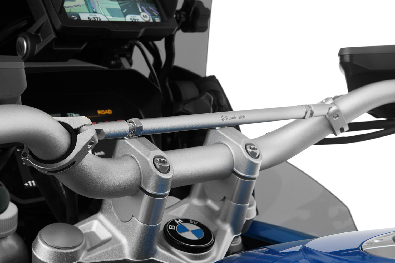 Wunderlich Universal Crossbar 250mm | Silver | BMW F 650 GS -   Pyramid Motorcycle Accessories