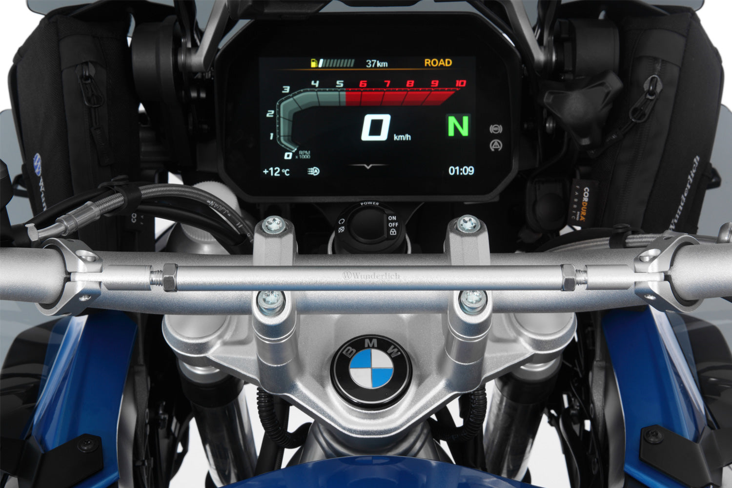Wunderlich Crossbar | R nineT | Silver -   Pyramid Motorcycle Accessories