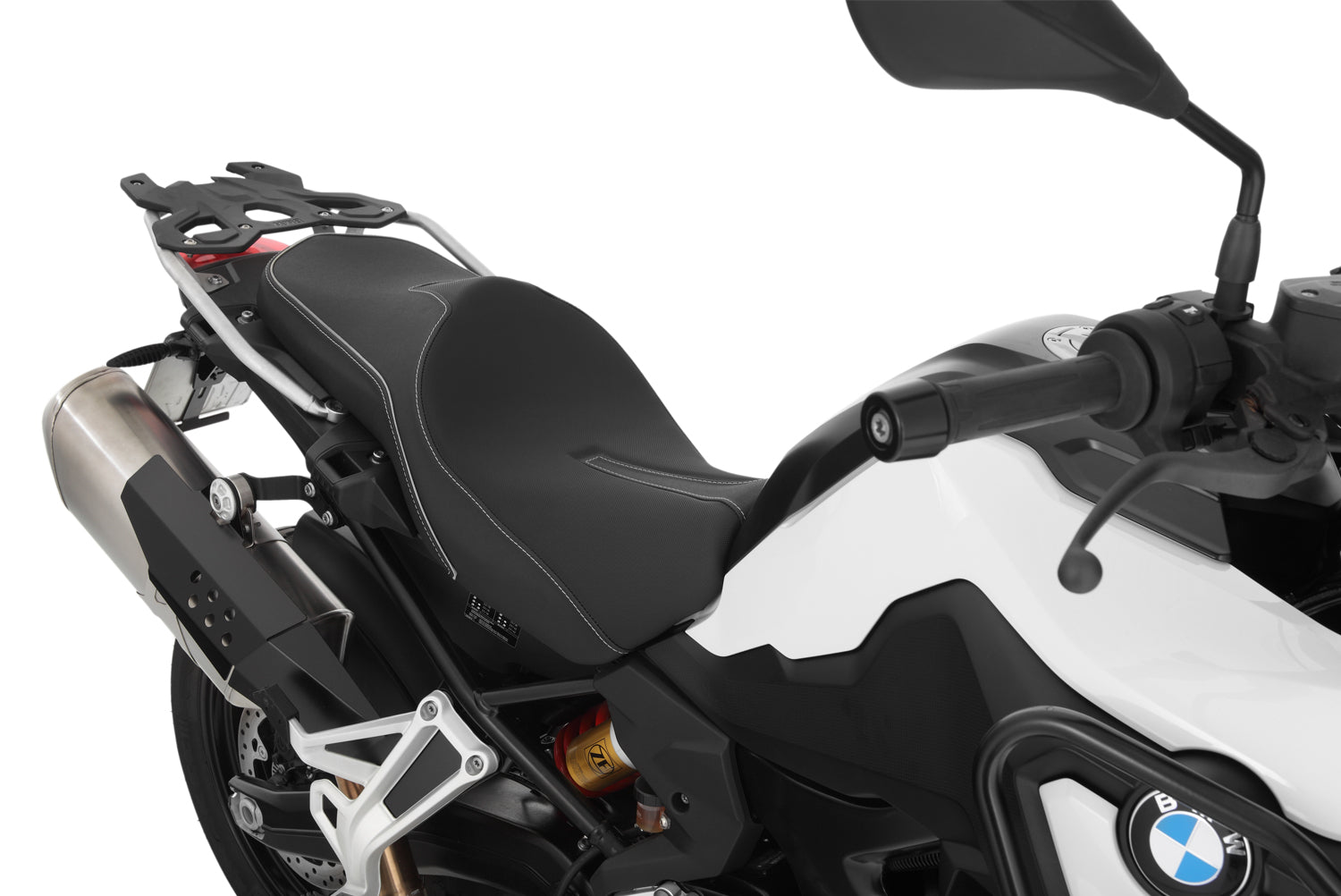 Wunderlich Seat Aktivkomfort -25mm Low | Black | BMW F 900 GS Adventure -   Pyramid Motorcycle Accessories
