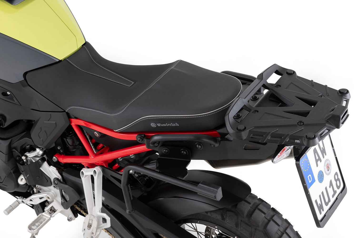 Wunderlich Seat Aktivkomfort One-Piece | Black | BMW R nineT -   Pyramid Motorcycle Accessories