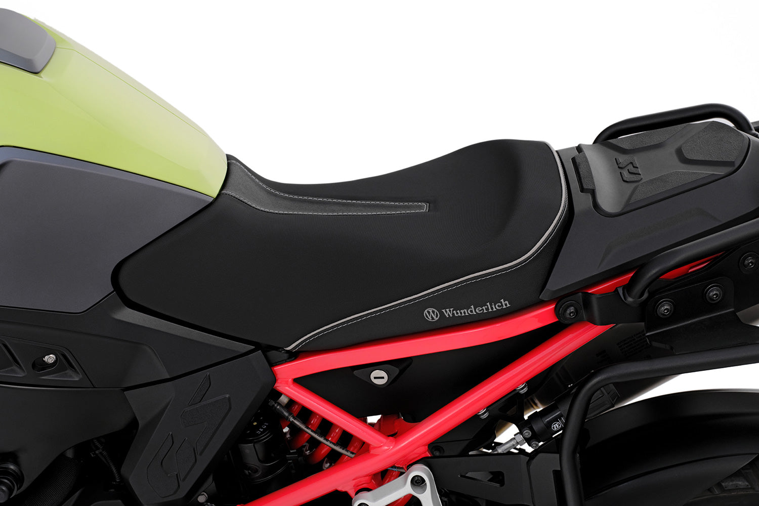 Wunderlich Aktivkomfort Solo Rider Seat | F 900 GS | Black -   Pyramid Motorcycle Accessories