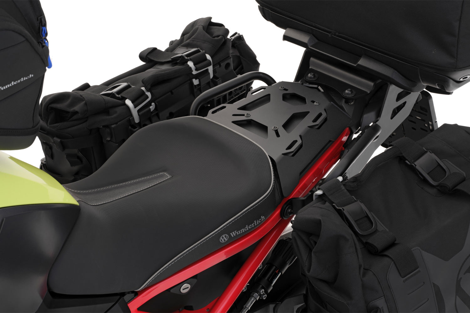 Wunderlich Universal Holder For Luggage Racks | Black | BMW R 1250 GS Adventure -   Pyramid Motorcycle Accessories