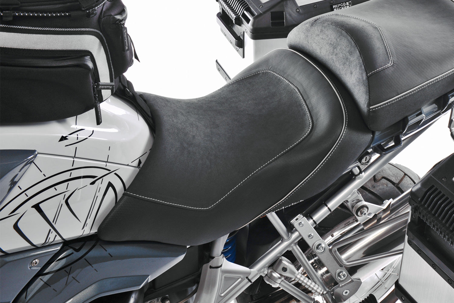 Wunderlich Rider Seat Aktivkomfort High | Green | BMW R 1300 GS -   Pyramid Motorcycle Accessories