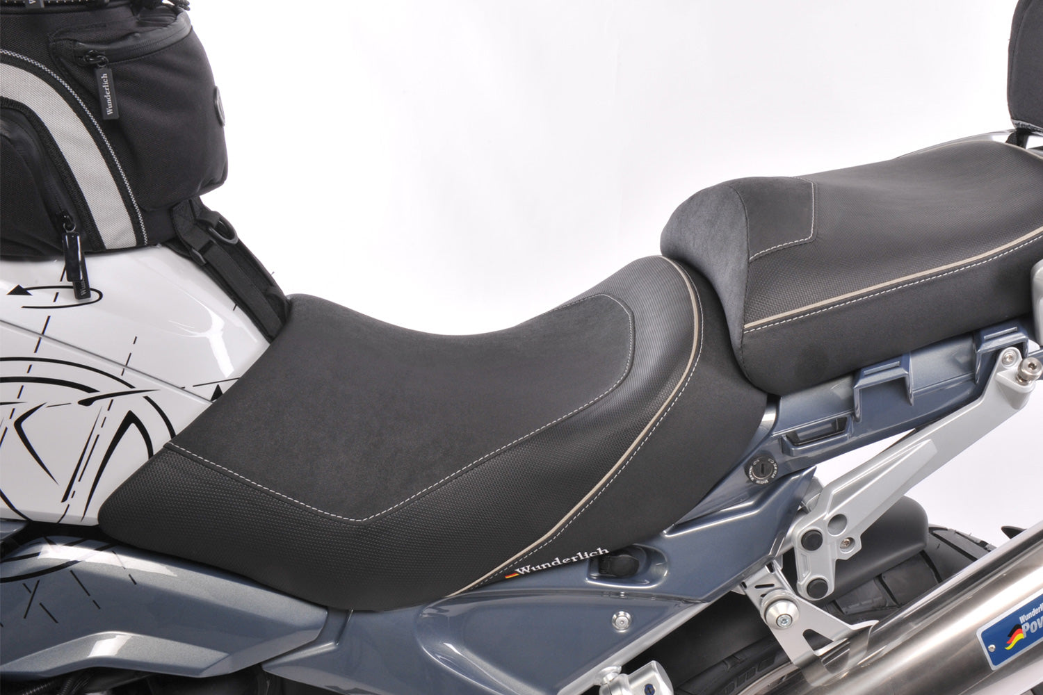Wunderlich Rider Seat Aktivkomfort High | Green | BMW R 1300 GS -   Pyramid Motorcycle Accessories