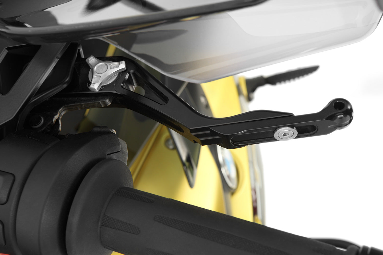 Wunderlich Variolever Adjustable Brake Lever | Black -   Pyramid Motorcycle Accessories