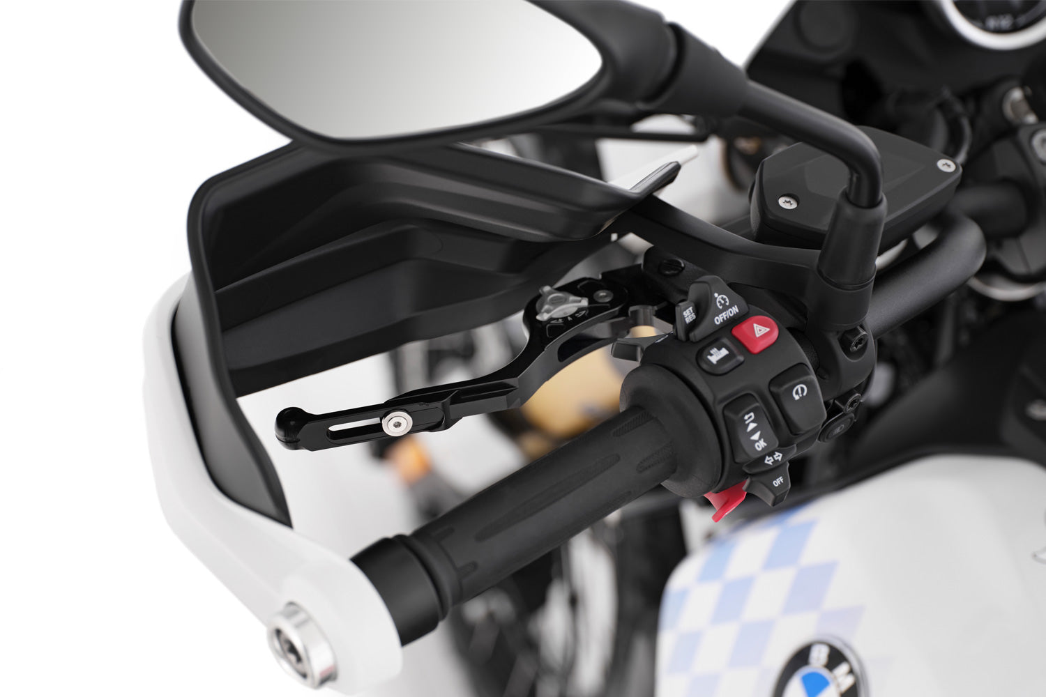 Wunderlich Vario Clutch Lever | Black | BMW S 1000 XR -   Pyramid Motorcycle Accessories