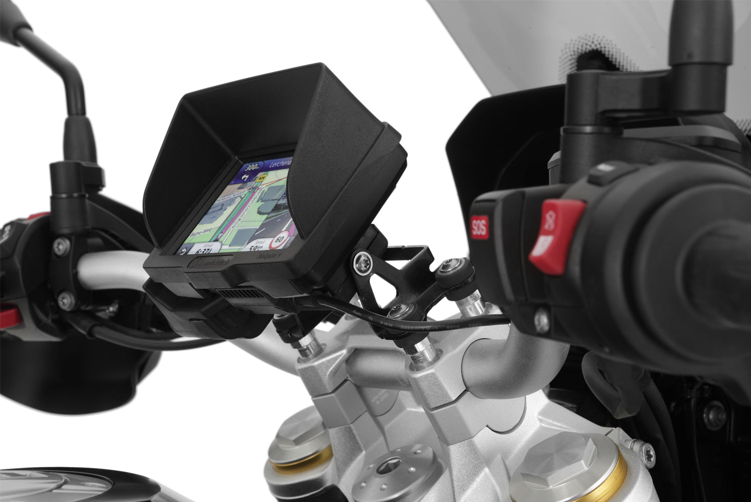 Wunderlich Ergo Hand Guards | White -   Pyramid Motorcycle Accessories