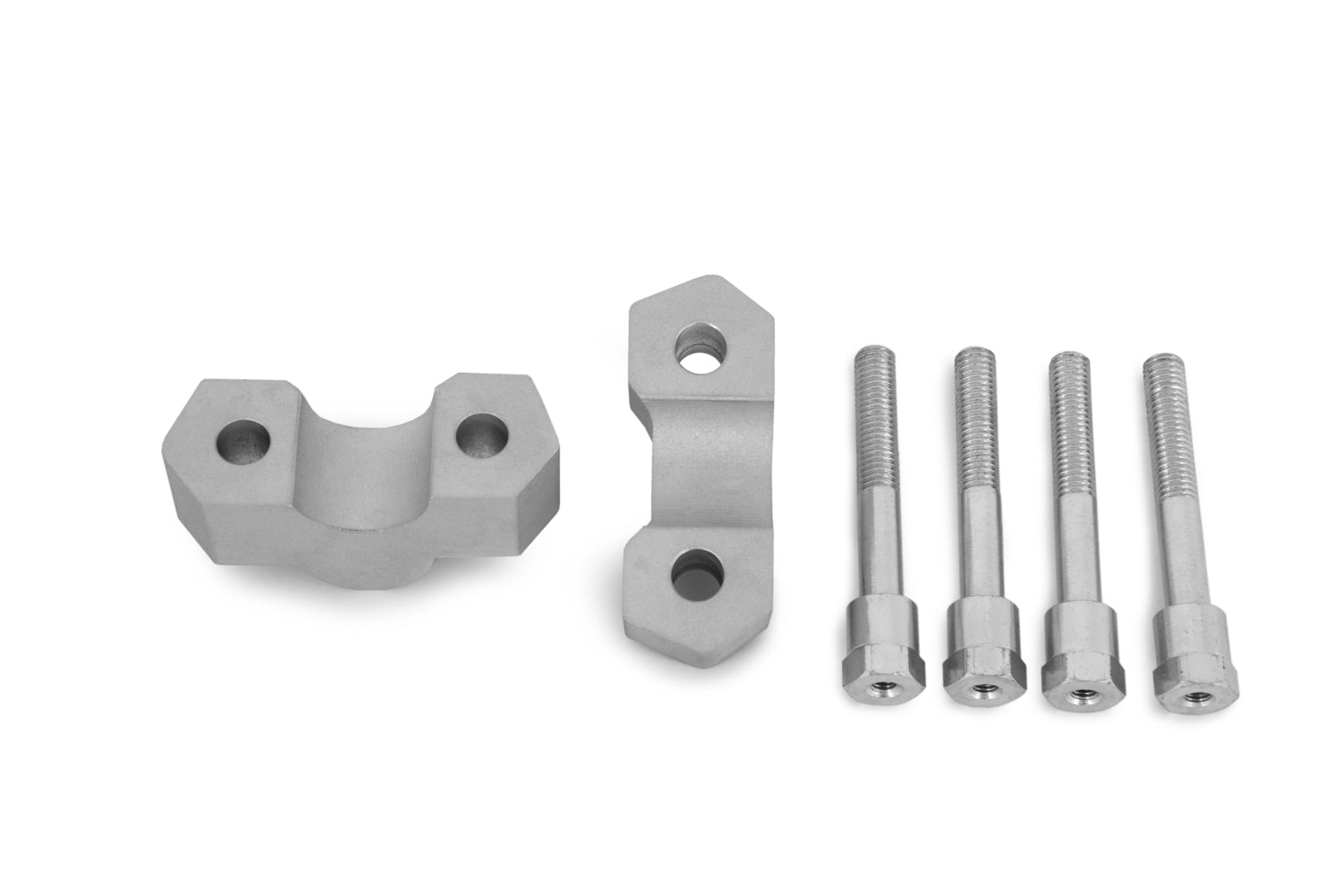 Wunderlich Ergo Handlebar Riser For Models | Silver | R 1300 R -   Pyramid Motorcycle Accessories