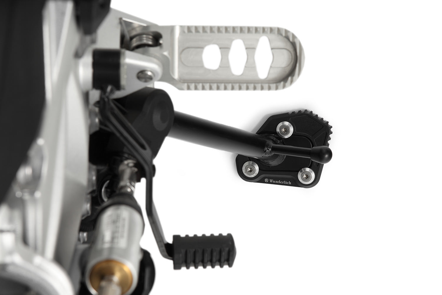 Wunderlich Side Stand Enlarger | Black | BMW F 900 XR -   Pyramid Motorcycle Accessories