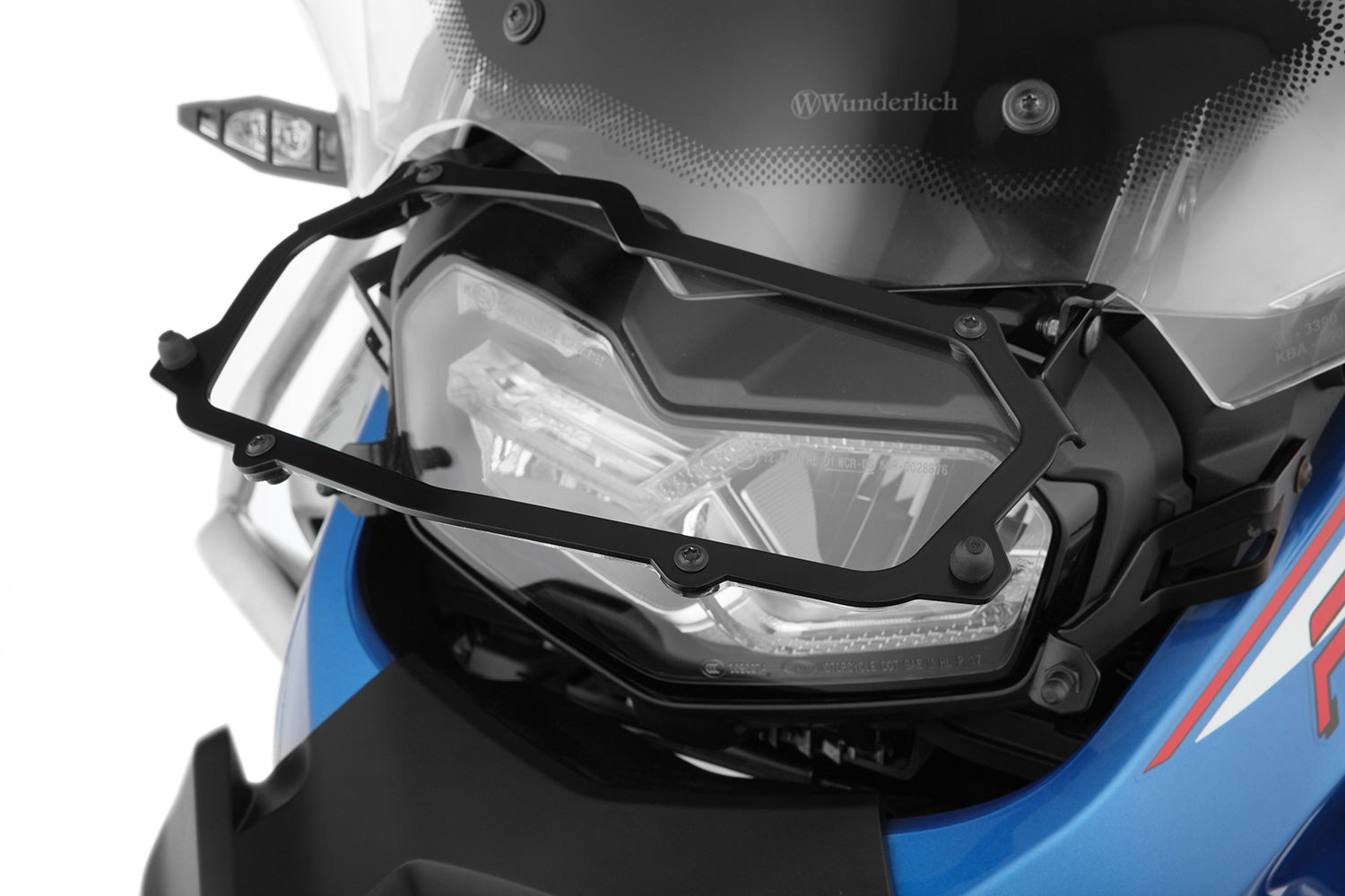 Wunderlich Headlight Protection Removable | Clear | BMW F 900 GS -   Pyramid Motorcycle Accessories