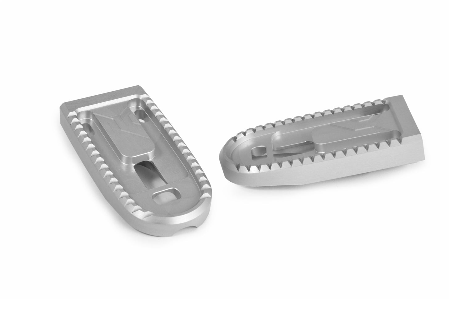 Wunderlich Vario Footrest Evo1 Pair | Silver -   Pyramid Motorcycle Accessories