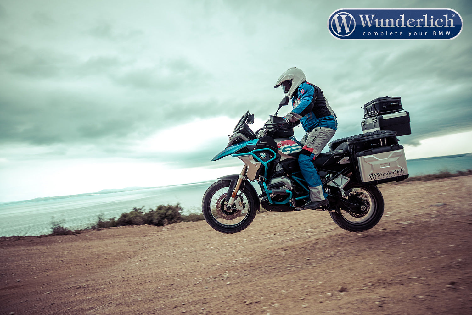 Wunderlich Vario Adapter Evo1 Pair 30mm | Black | BMW R nineT -   Pyramid Motorcycle Accessories