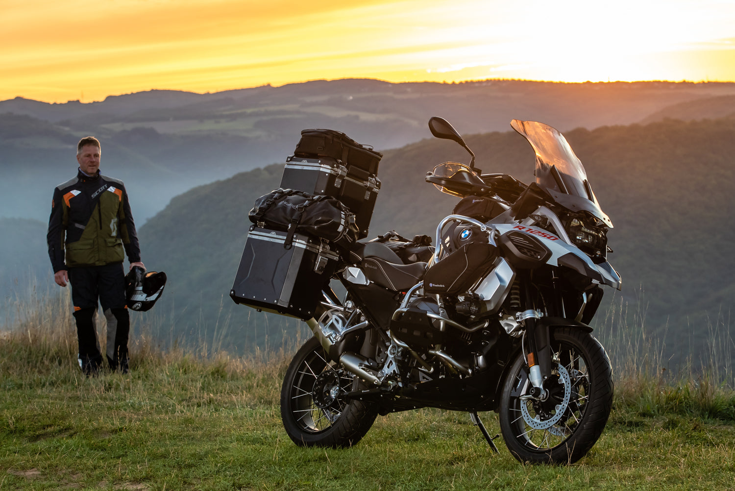 Wunderlich Footrest Pad Set | Black -   Pyramid Motorcycle Accessories