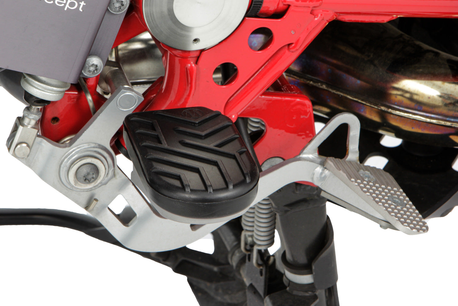 Wunderlich Footrest Pad Set | Black | BMW R 1200 GS Adventure -   Pyramid Motorcycle Accessories