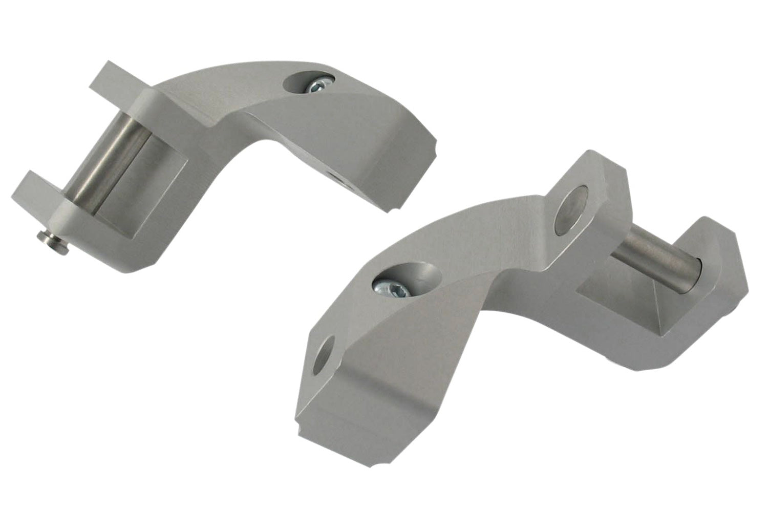 Wunderlich Passenger Footrest Lowering Kit | Silver -   Pyramid Motorcycle Accessories