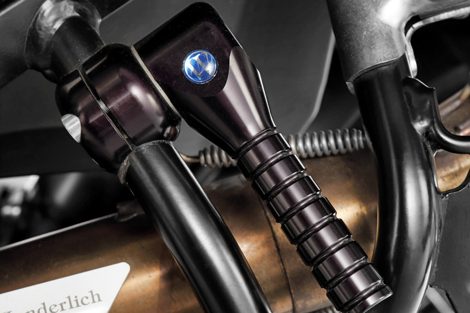 Wunderlich Fold-Away Lifting Handle | Black | BMW F 650 GS -   Pyramid Motorcycle Accessories