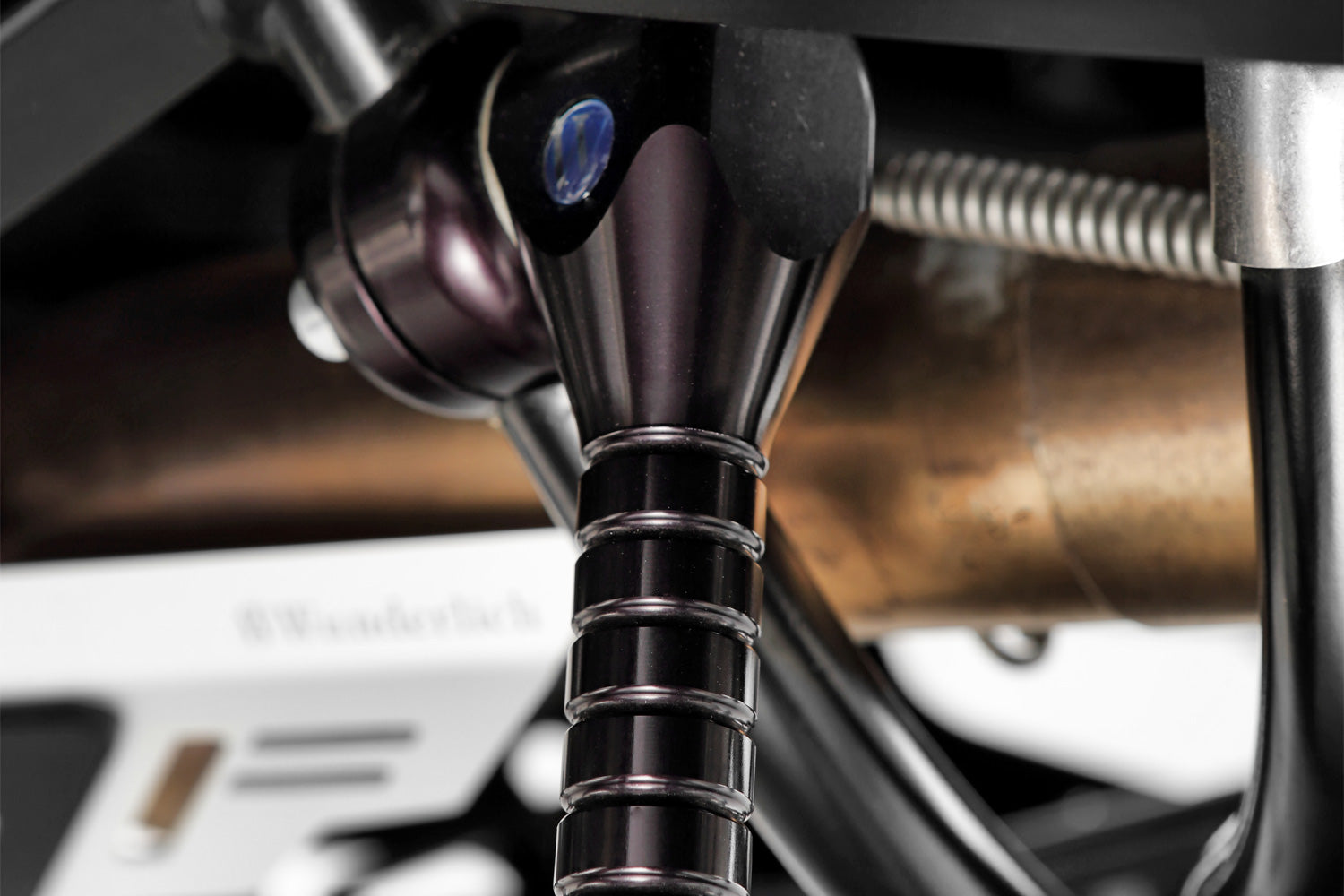 Wunderlich Fold-Away Lifting Handle | Black | BMW F 650 GS -   Pyramid Motorcycle Accessories