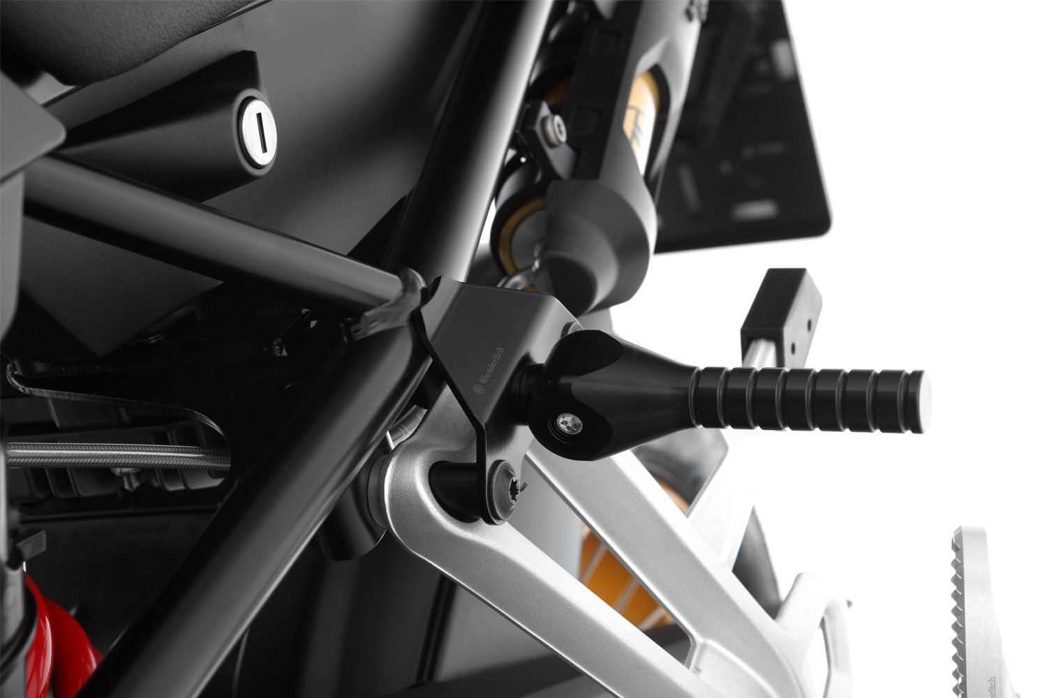 Wunderlich Fold-Away Lifting Handle | Black | BMW F 900 GS -   Pyramid Motorcycle Accessories