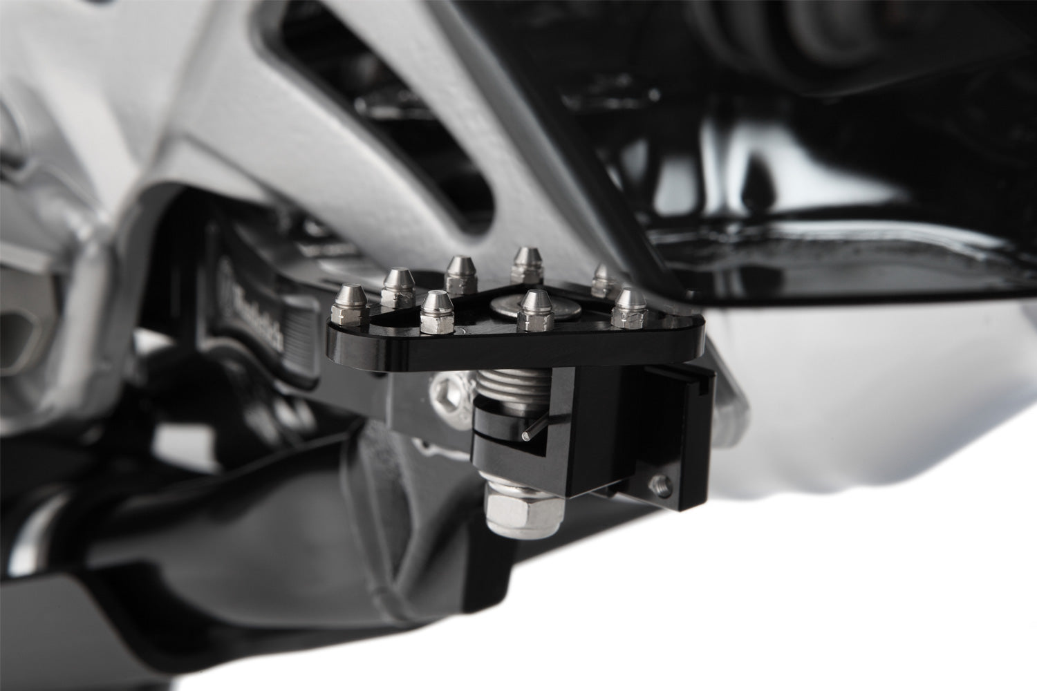 Wunderlich Adjustable Foot Brake Lever | Black -   Pyramid Motorcycle Accessories