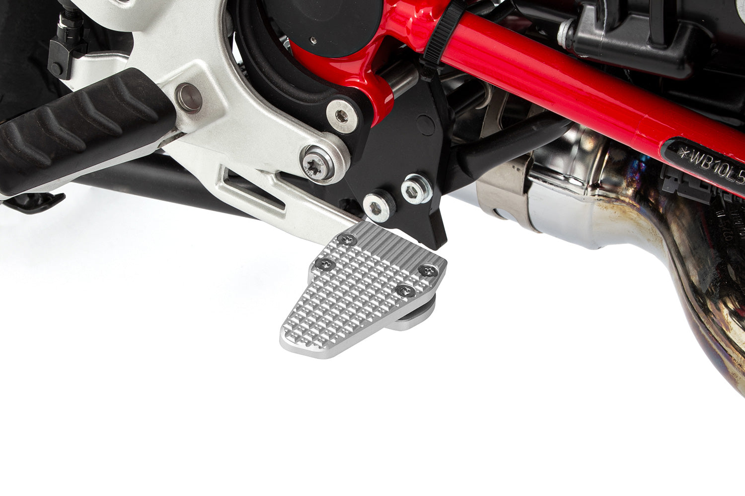 Wunderlich Brake Lever Enlargement (Euro 5) | Silver -   Pyramid Motorcycle Accessories