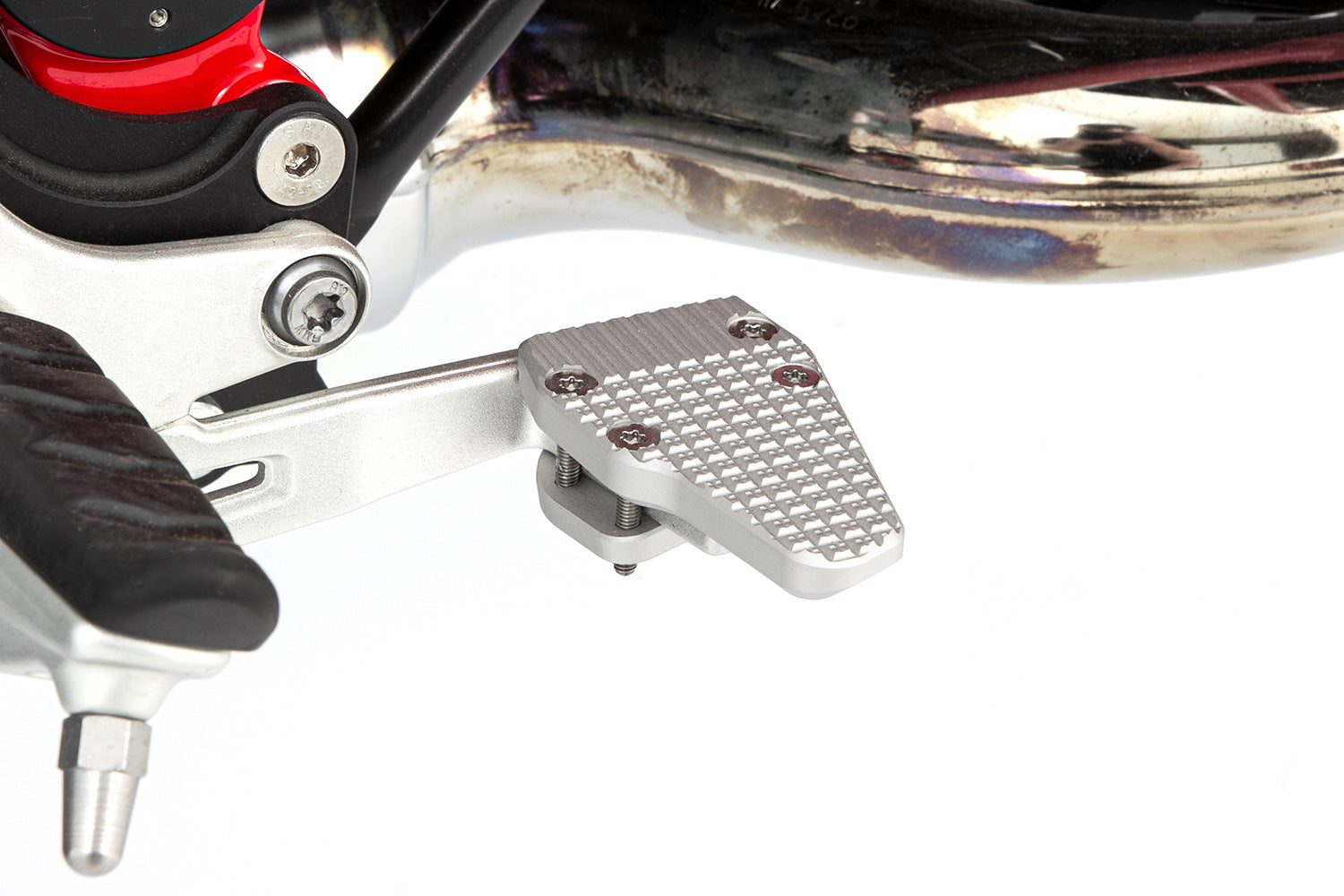 Wunderlich Brake Lever Enlargement (Euro 5) | Silver -   Pyramid Motorcycle Accessories