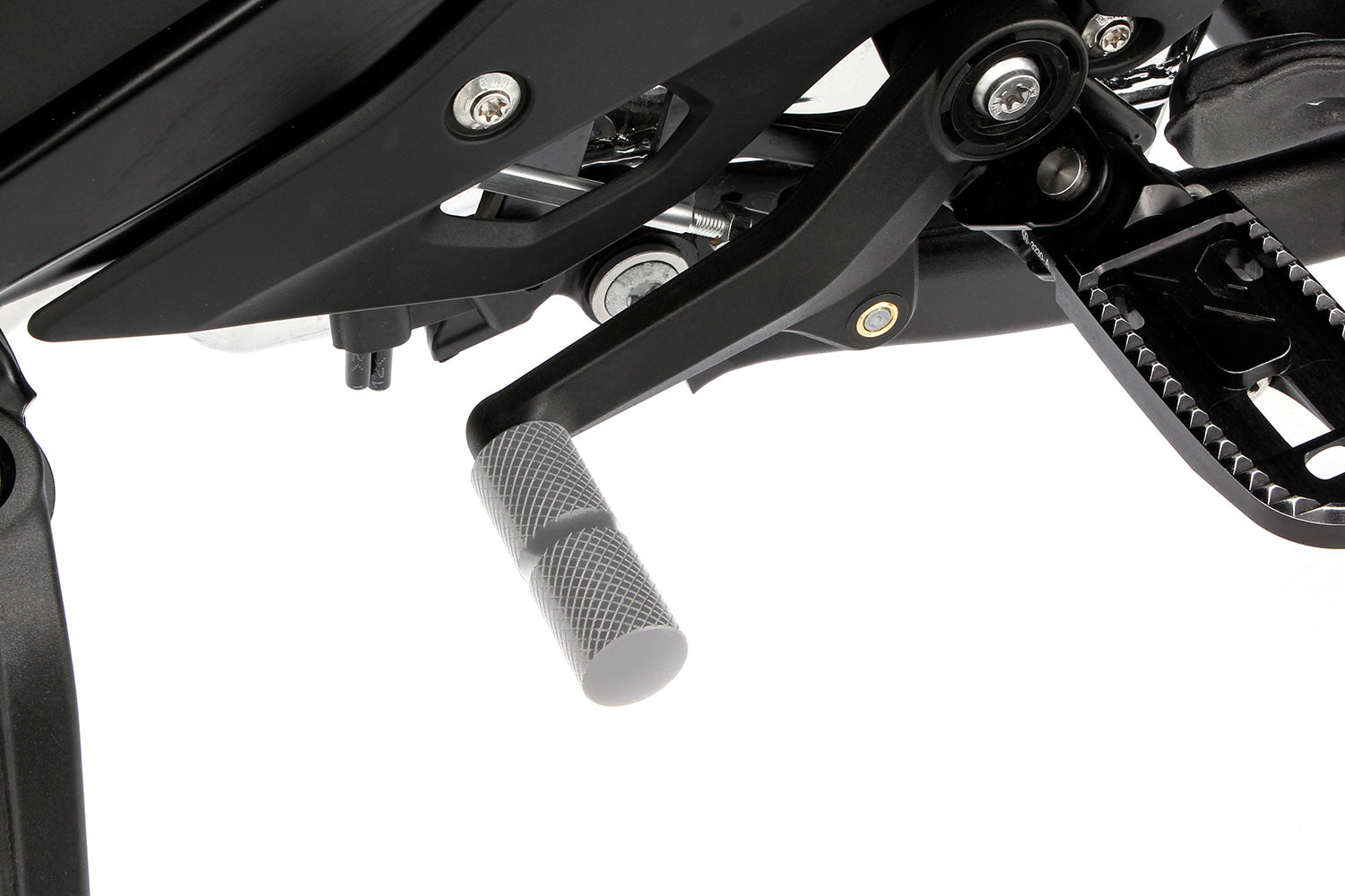Wunderlich Gear and Brake Lever Extension Offroad | Silver | BMW R nineT -   Pyramid Motorcycle Accessories