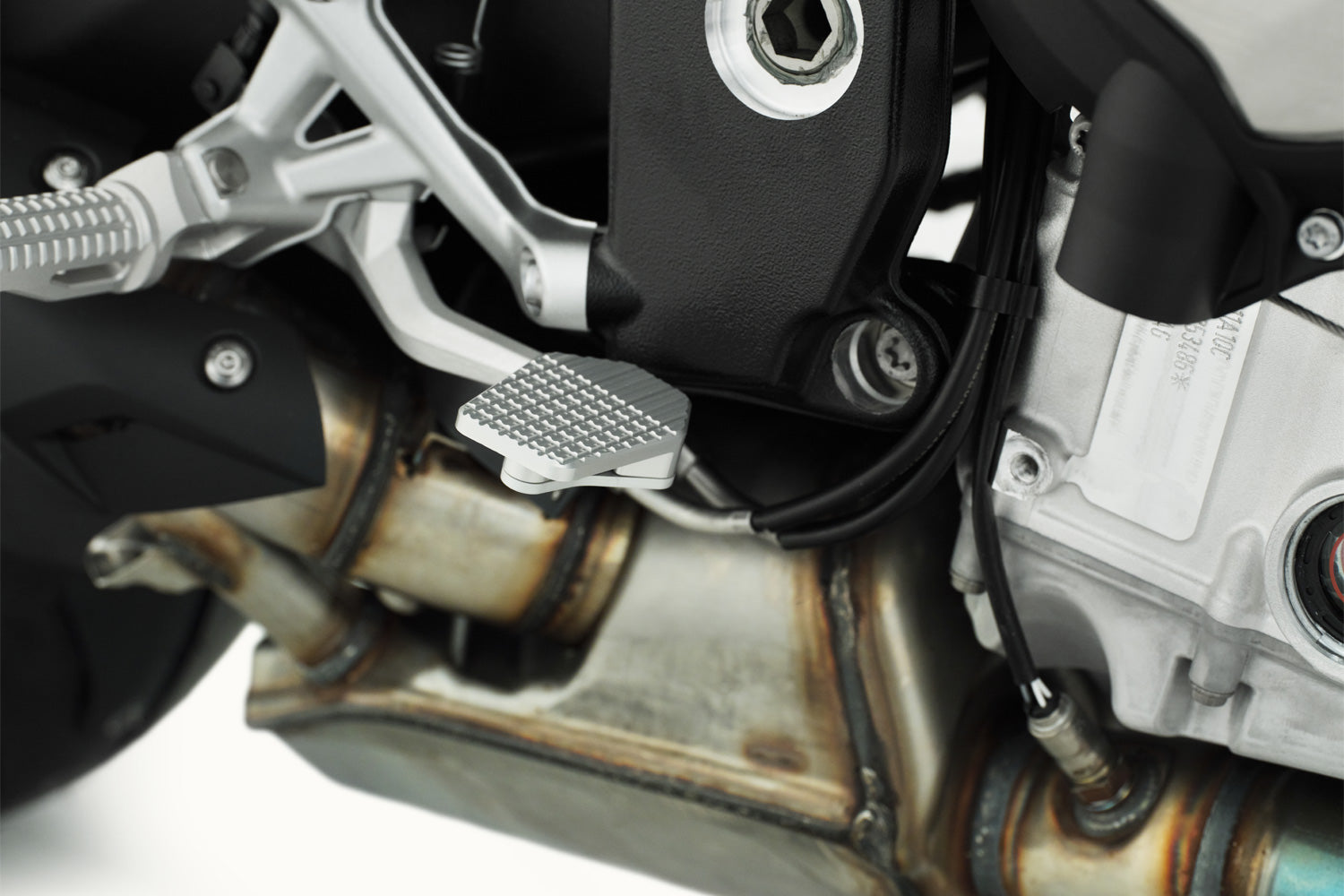 Wunderlich Brake Lever Enlargement (Euro 5) | Silver -   Pyramid Motorcycle Accessories