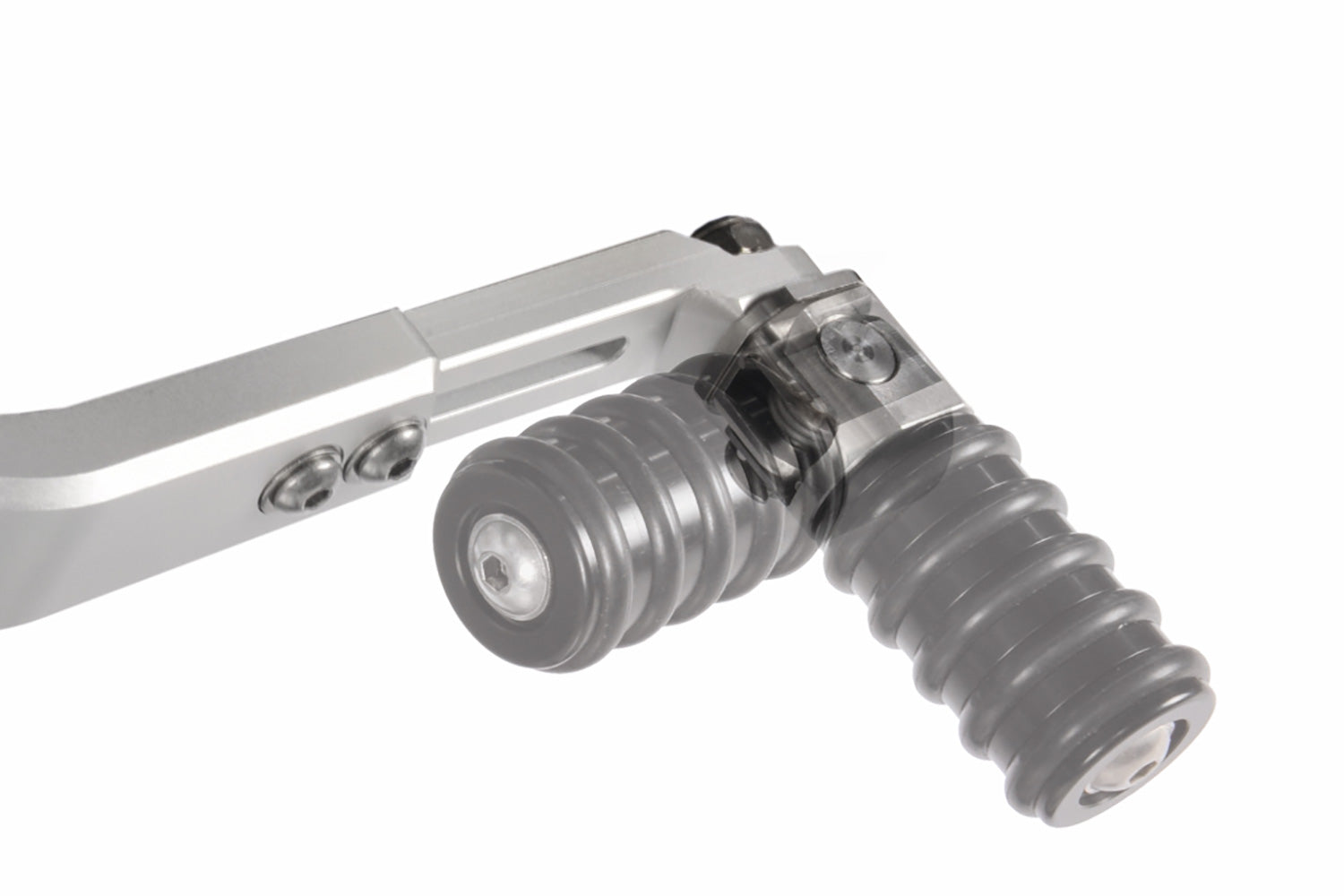 Wunderlich Adjustable Gear Shift Lever Clever Lever | Silver -   Pyramid Motorcycle Accessories
