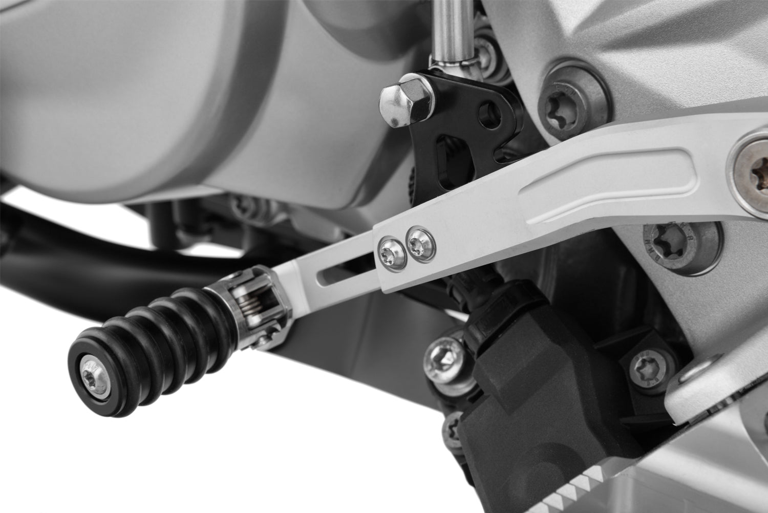 Wunderlich Gear Shift Lever Clever | Silver | BMW F 900 GS -   Pyramid Motorcycle Accessories
