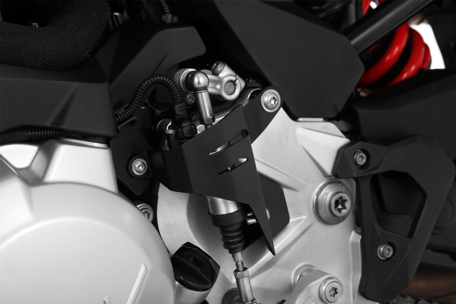 Wunderlich Protection For Quick Shifter | Black | BMW F 900 XR -   Pyramid Motorcycle Accessories