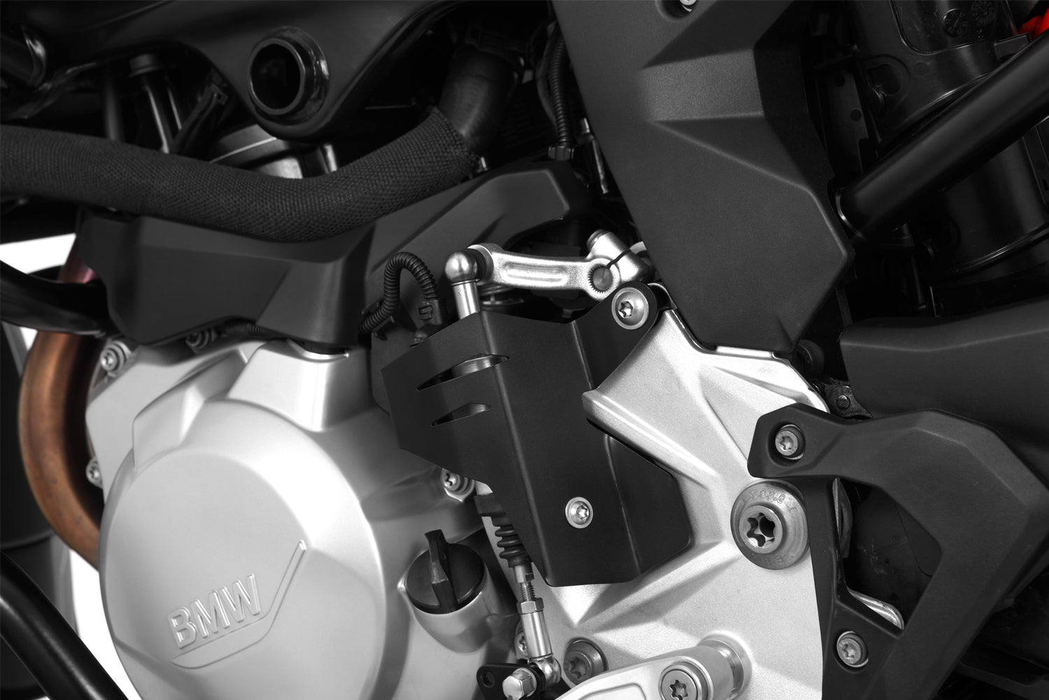 Wunderlich Protection For Quick Shifter | Black | BMW F 900 XR -   Pyramid Motorcycle Accessories
