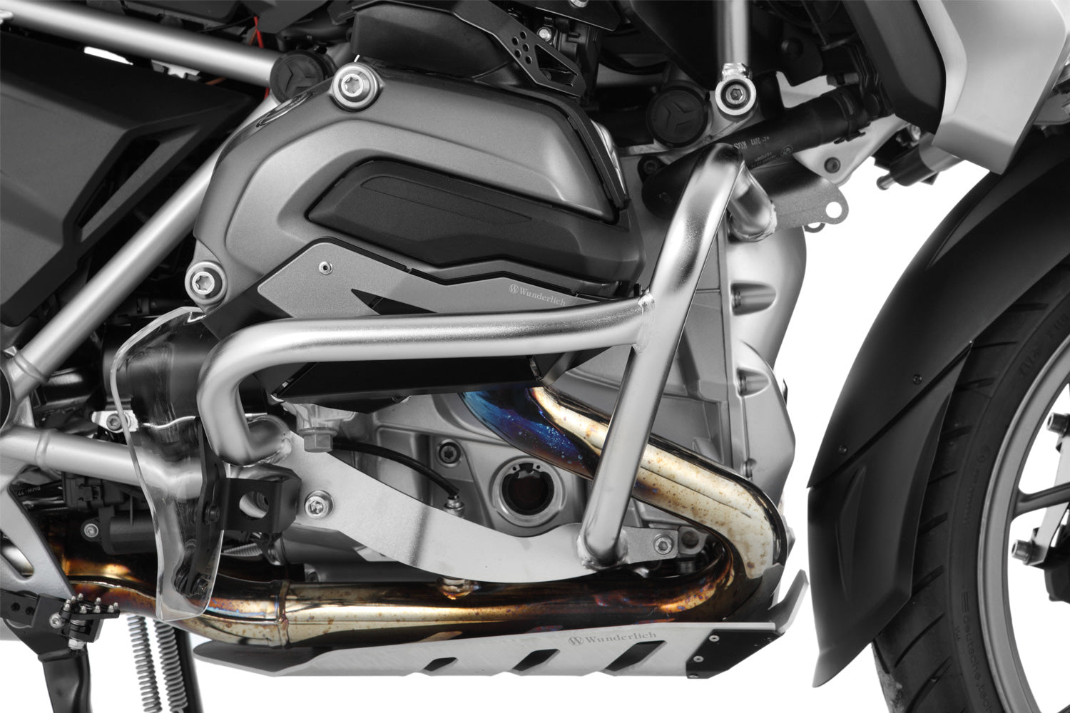 Wunderlich Engine Protection Bar | Chromed -   Pyramid Motorcycle Accessories