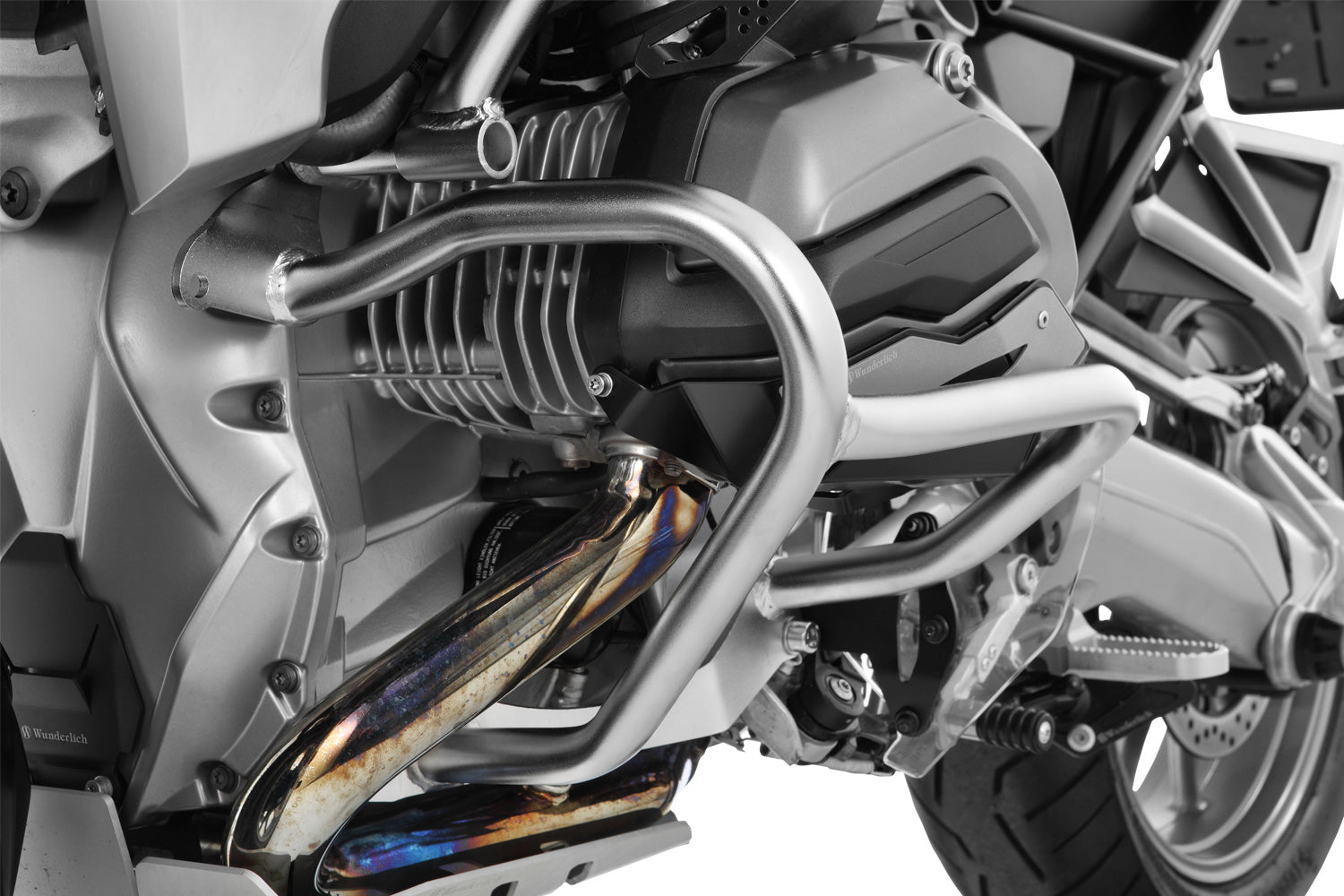 Wunderlich Engine Protection Bar | Chromed -   Pyramid Motorcycle Accessories