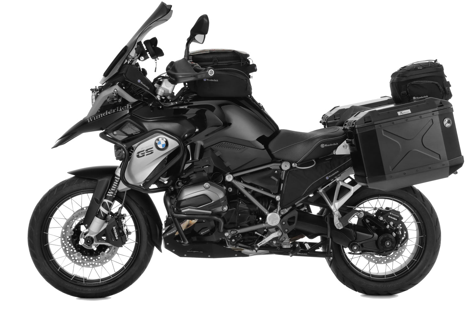 Wunderlich Engine Protection Bar | Silver -   Pyramid Motorcycle Accessories