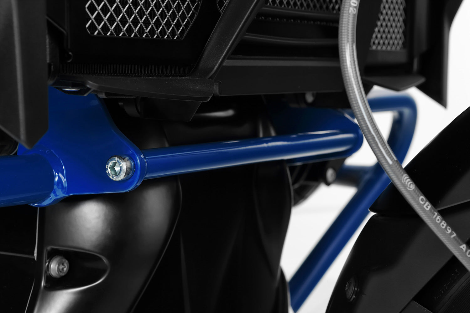 Wunderlich Composite Strut For Engine Protection Bar | Blue -   Pyramid Motorcycle Accessories