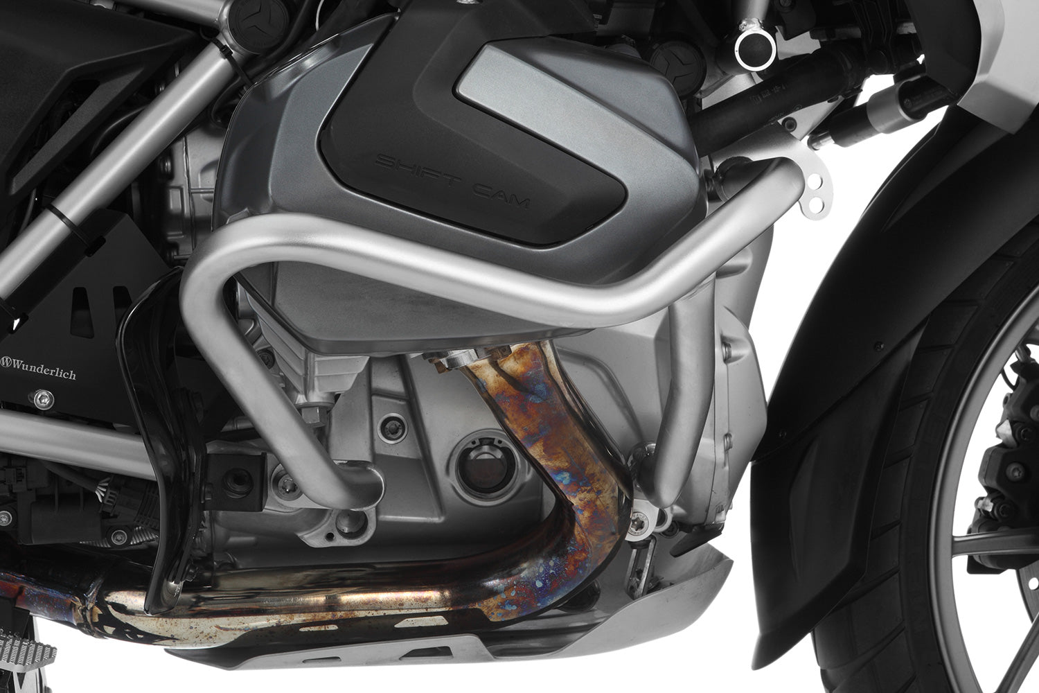 Wunderlich Engine Protection Bar | R 1250 | Silver -   Pyramid Motorcycle Accessories