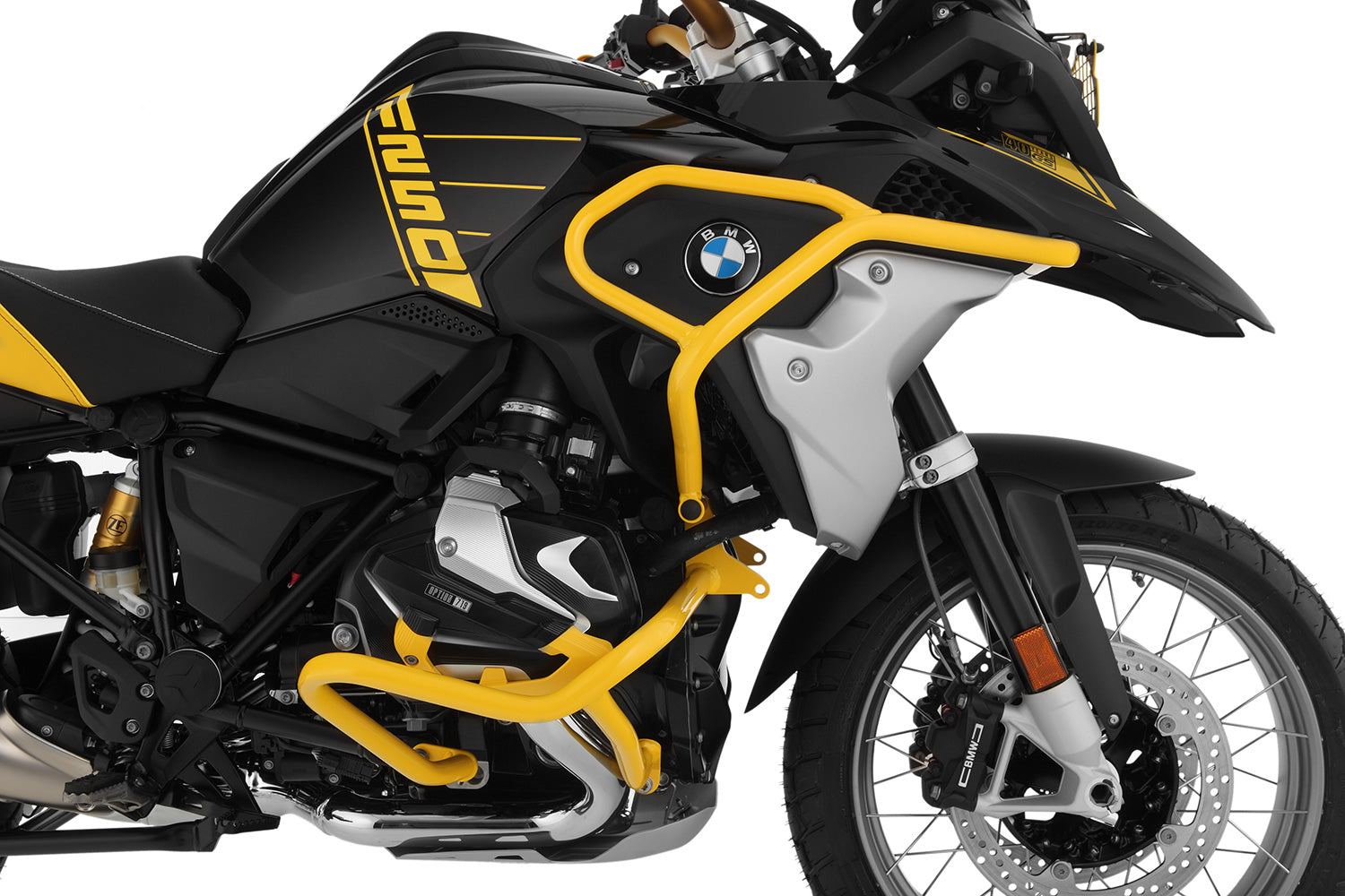 Wunderlich Engine Protection Bar | R 1250 GS | Yellow -   Pyramid Motorcycle Accessories
