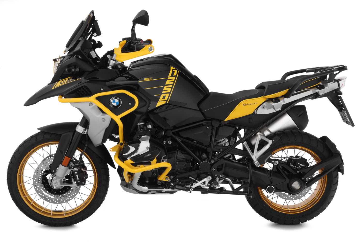 Wunderlich Engine Protection Bar | R 1250 GS | Yellow -   Pyramid Motorcycle Accessories