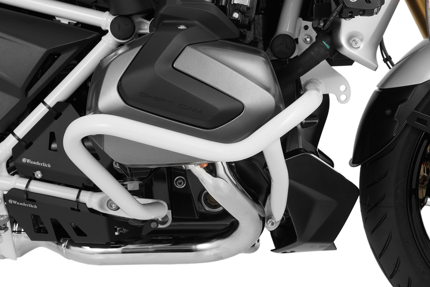 Wunderlich Engine Protection Bar | R 1250 RT | Silver -   Pyramid Motorcycle Accessories