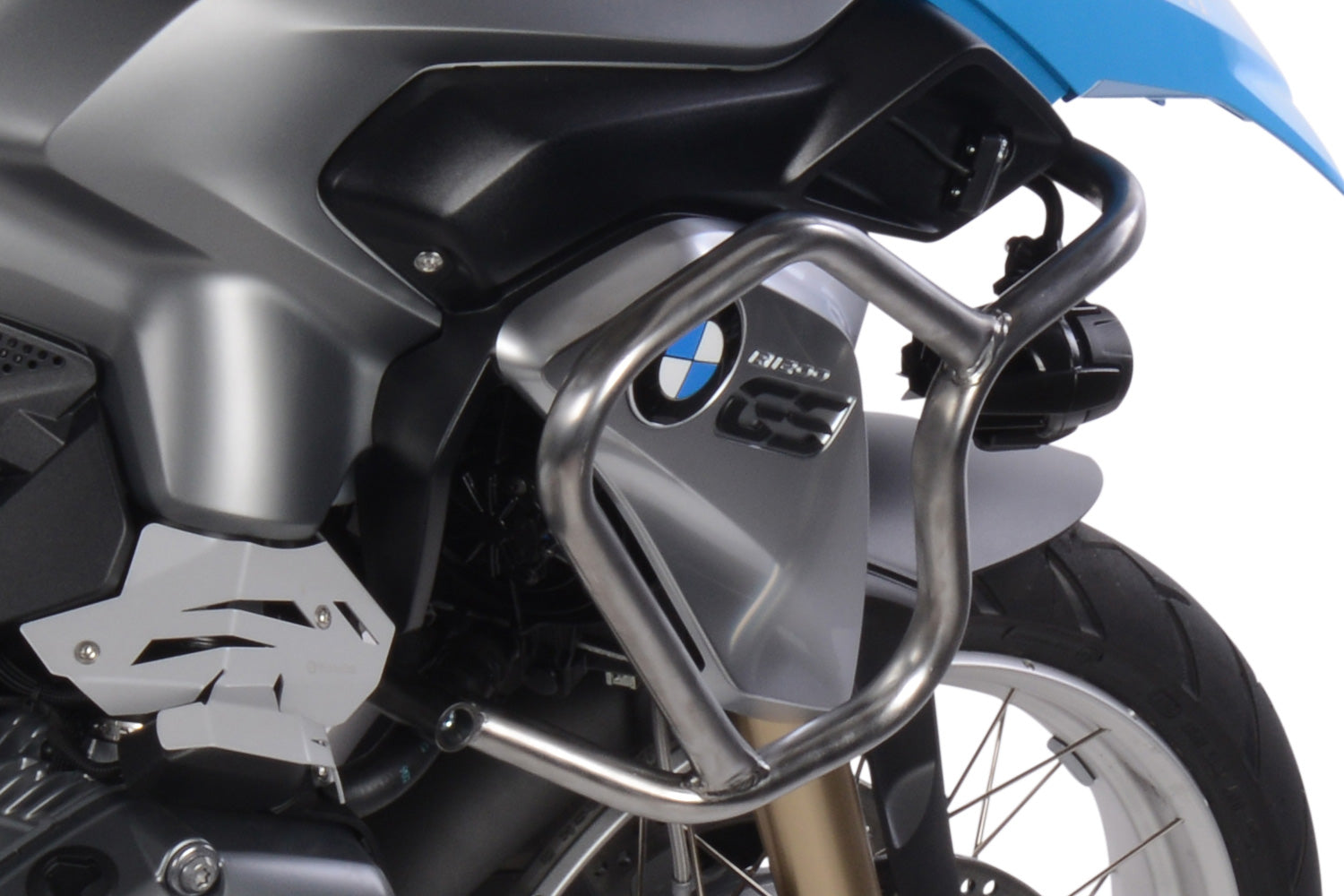 Wunderlich Tank Crash Bar Adventure Style | Silver | BMW R 1200 GS -   Pyramid Motorcycle Accessories