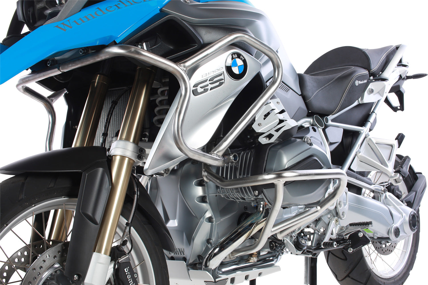 Wunderlich Tank Crash Bar Adventure Style | Silver | BMW R 1200 GS -   Pyramid Motorcycle Accessories