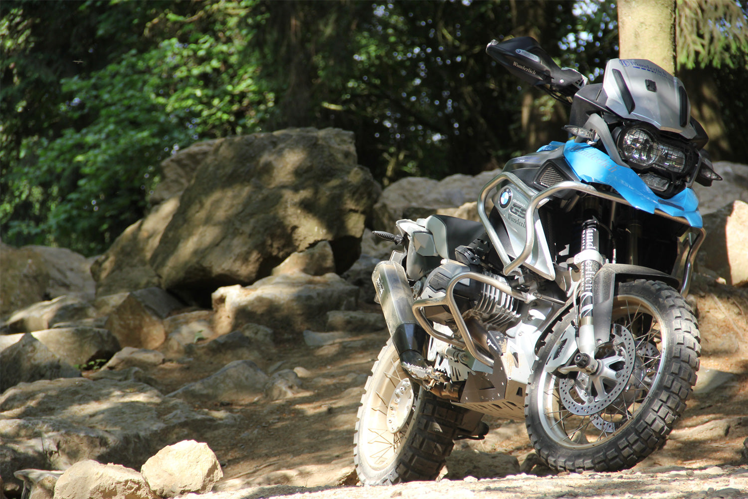 Wunderlich Tank Crash Bar Adventure Style | Silver | BMW R 1200 GS -   Pyramid Motorcycle Accessories