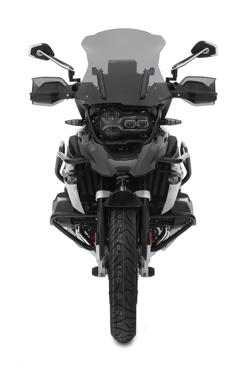 Wunderlich Reinforcement Bar For Original Engine Protection Bar | Silver -   Pyramid Motorcycle Accessories