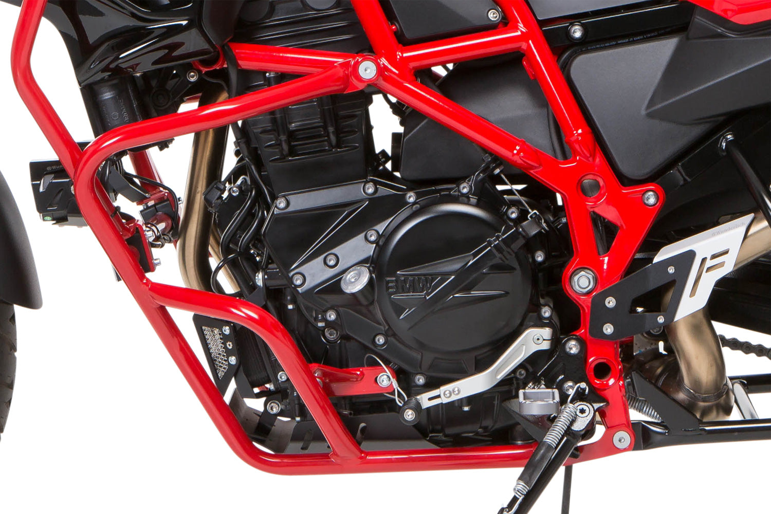 Wunderlich Protection Bar Set | Red | BMW F 800 GS -   Pyramid Motorcycle Accessories