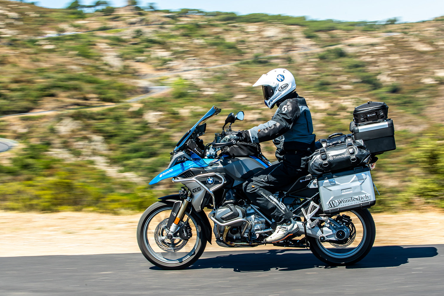 Wunderlich Headlight Protector Foldable Clear | Black -   Pyramid Motorcycle Accessories